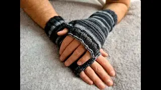 Daumenkeil f&uuml;r Stulpen/ fingerlose Handschuhe stricken