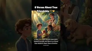 8 Verses About True Friendship 👯&zwj;♂️🤝  #myjesus #freeaudiobible #bibleapp