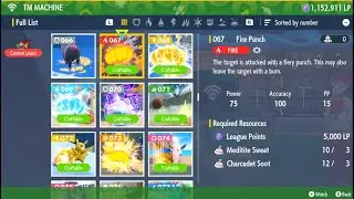Pok&eacute;mon Scarlet and Violet - How to Craft TM 067 (Fire Punch) using TM Machine