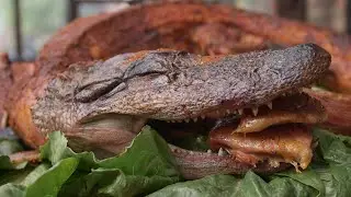 Whole Smoked Alligator Is Snappin' in Chicago | Bite Size