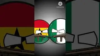 Eternal Enemies || Nigeria VS Ghana || [ CountryBalls ] || #countryballs #shorts