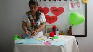 MANUALIDAD (EL AMOR DE DIOS) Profe Chiqui