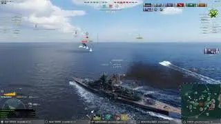 World of Warships Replay Tirpitz von Nickchanger [OSFLO][GER]