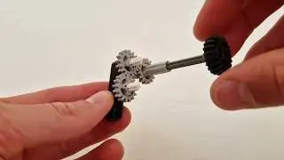 Lego Technic: Working handbrake for 1:8 Hypercar