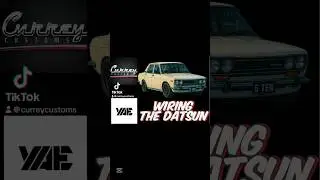 Wiring the Datsun with Reece from Yates Auto Electrical