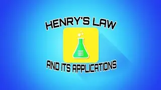 Henry's law and its applications