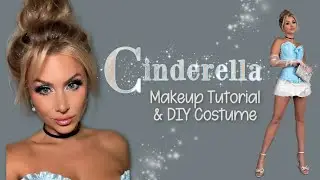 Cinderella makeup tutorial | Cinderella Halloween costume  