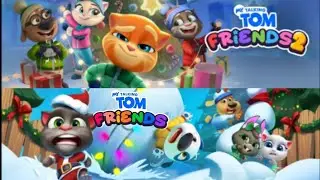 My Talking Tom Friends Vs My Talking Tom | Android game 