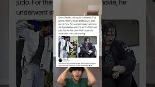 Keanu Reeves training for John Wick 2 by joining Renzo Gracie's Brazilian Jiu-Jitsu gym in New York