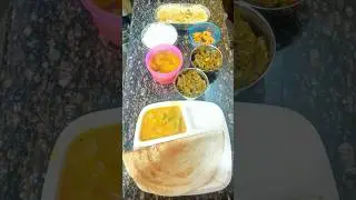 அவரக்காய் பொரியல் முள்ளங்கி சாம்பார்/#lunchbox -181/#ytshorts /#schooltiffinbox