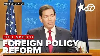 'Foreign aid isn't charity, it's an act of the taxpayer': Rubio discusses U.S. reform foreign policy