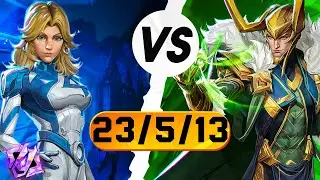 Invisible Woman vs Loki | 23/5/13 | Grandmaster Rank | Marvel Rivals Full Match Replay Gameplay VOD