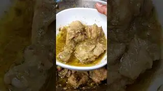মুরগির মাংসের সাদা ভুনা। special chicken bhuna #shorts #chicken #food #recipe