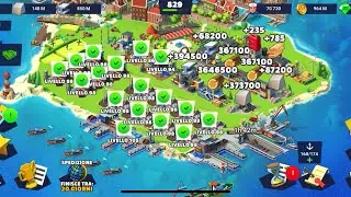 Seaport Gameplay I Upgrade of 5 levels Town Hall lvl. 94