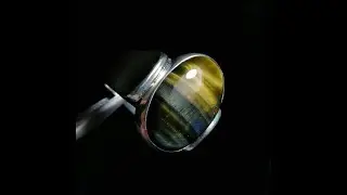 925 Sterling Silver Tiger's Eye ring
