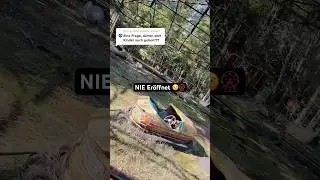 Ich Erkunde einen NIE ge&ouml;ffneten FREIZEITPARK! 😳🎡