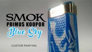 Box mod custom painting - e-cig smok koopor and hydropainting