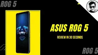 Asus ROG Phone 5 Review in 30 Seconds ✅ #AsusRogPhone5