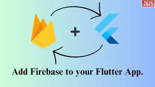 How to add Firebase to your Flutter app and configure it very easily.