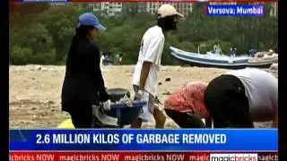 This man cleared up 2.6 mn kg garbage from Versova beach- Property News