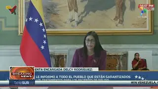 Venezuela | Acting Pres. Delcy Rodriguez holds meeting to strength National Health System