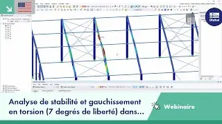 [EN] Analyse de stabilit&eacute; et gauchissement en torsion (7 degr&eacute;s de libert&eacute;) dans RFEM 6