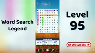 Word Search Legend Level 95 Answers 🔠 | Puzzle Game Answers & Tips | Go Answer