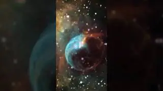 Zoom into the Bubble Nebula! #space #universe #astronomy