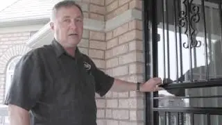 Metalex Security Products   Single Security Screen Door HD