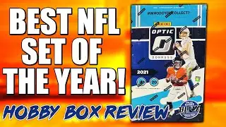 BEST NFL SET OF THE YEAR! | 2021 Panini Optic Hobby Box Review