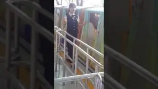 One rail air train monorail lotte amusement park korea disneyland eğlence railcoster air