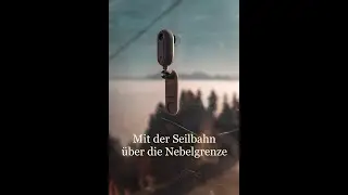 Mit der Seilbahn &uuml;ber die Nebelgrenze | Swiss Alps | Insta360 GO2 Timelapse