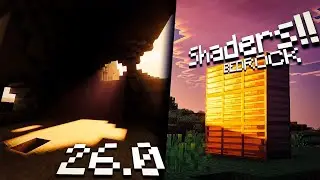 TOP 5 SHADERS for MINECRAFT PE 26.X!! (LOW, MID, and HIGH END) TOP SHADERS MCPE