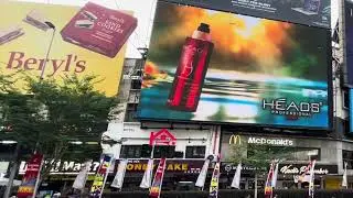 Malaysia Kuala Lumpur High Traffic Digital Billboard Advertising Bukit Bintang DOOH Advertising