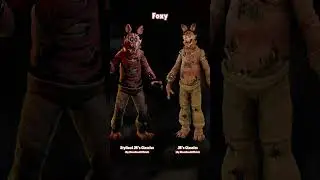 Stylized JR's Animatronics Vs Original