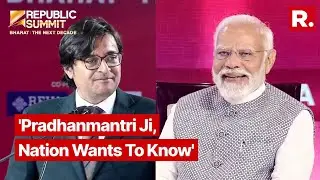Arnab Predicts Landslide Win For PM Modi In Polls, Audience Goes 'Modi, Modi' | Republic Summit 2024