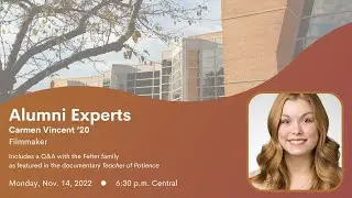 Alumni Experts: Carmen Vincent &rsquo;20