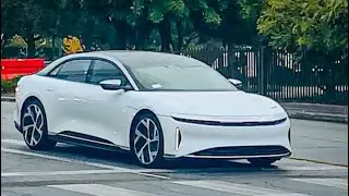 2022 Lucid Air luxury electric sedan.