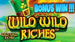 Wild Wild Riches - Luck of Irish Bonus Win