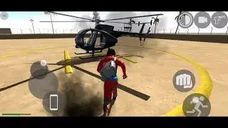 Army Camp Helicopter 🚁 Robbed By Franklin |indian bike game | Ramps Stunting