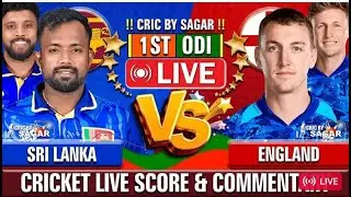 Sri Lanka vs England | ODI 2026 | Live Cricket Score & Commentary
