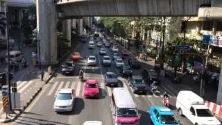 バンコク　チットロム駅周辺