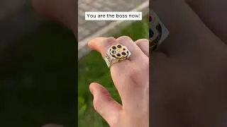 🔔 Russian Roulette Bullet-Shaped Self-Defense Ring - Product Link in Bio ( # 2370 ) ‪