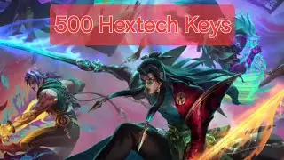 Wild Rift|| Opening 7500 Wild Cores || 500 Hextech Keys