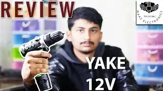 Unboxing & Review of Yake Cordless Drill DC 12V Kit Urdu, Hindi