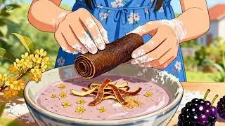 Baking Jelly cake 🎂 with Grandma 👵 