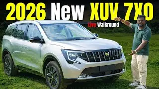 🔥 New 2026 Mahindra 7X0 Facelift! | Full Walkaround Review Tamil