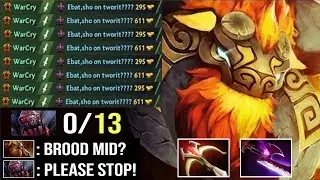 How To DESTROY Brood Mid EZ! Carry Earthshaker Best Counter Pick Daedalus Build WTF Dota 2