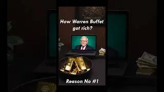HOW WARREN BUFFET GOT RICH #1 💰 #shorts