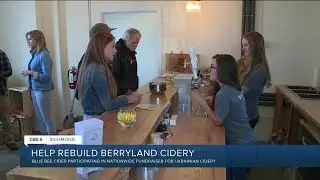 Blue Bee Cider hosts benefit for Berryland Cidery in Ukraine